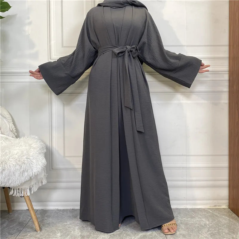 Stylish Islamic Abaya Dress Set – African Kaftan Inspired | Modest Muslim Women’s Wear