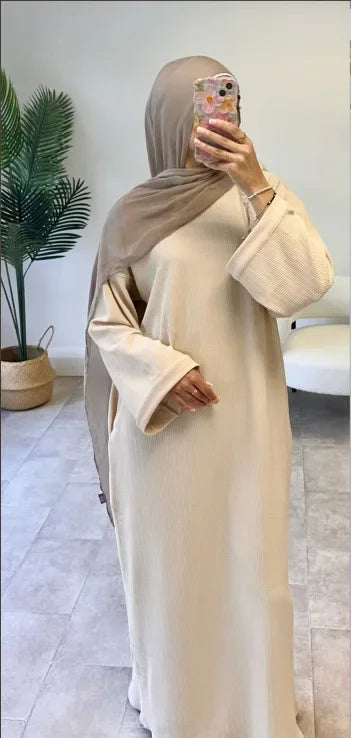 Winter Modest Must-Have – The Corduroy Abaya Coat You Need