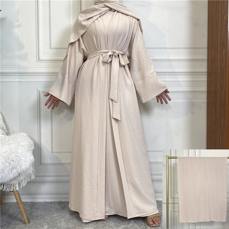 Stylish Islamic Abaya Dress Set – African Kaftan Inspired | Modest Muslim Women’s Wear