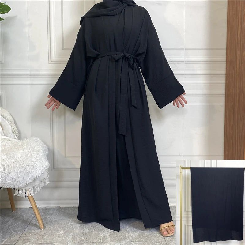 Stylish Islamic Abaya Dress Set – African Kaftan Inspired | Modest Muslim Women’s Wear