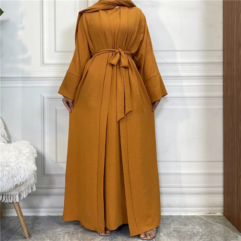Stylish Islamic Abaya Dress Set – African Kaftan Inspired | Modest Muslim Women’s Wear