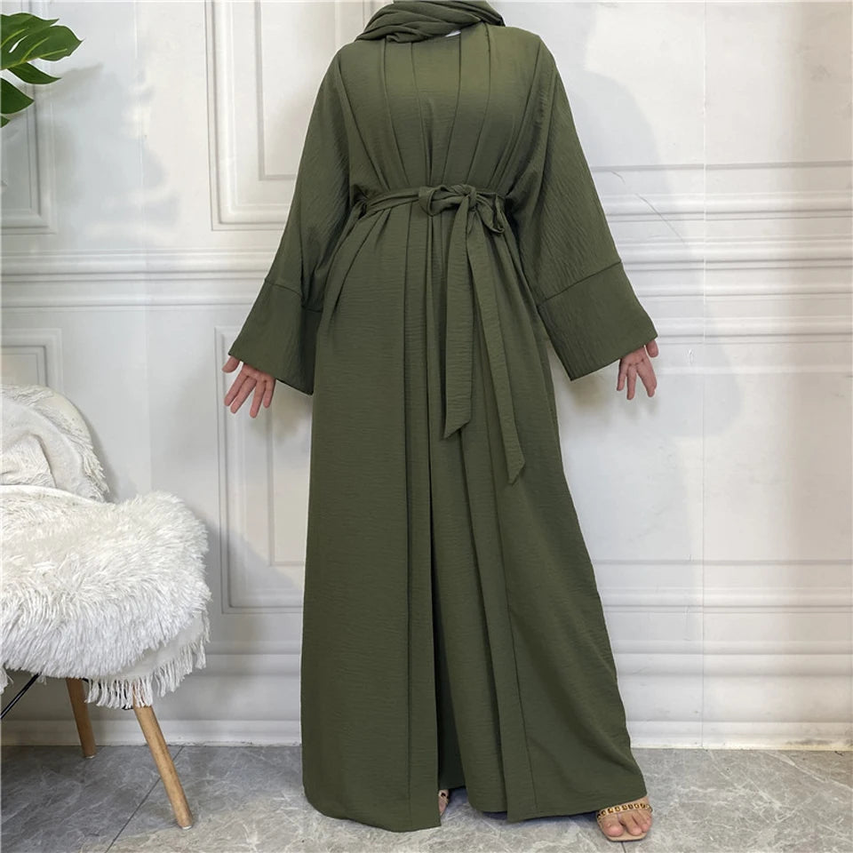 Stylish Islamic Abaya Dress Set – African Kaftan Inspired | Modest Muslim Women’s Wear