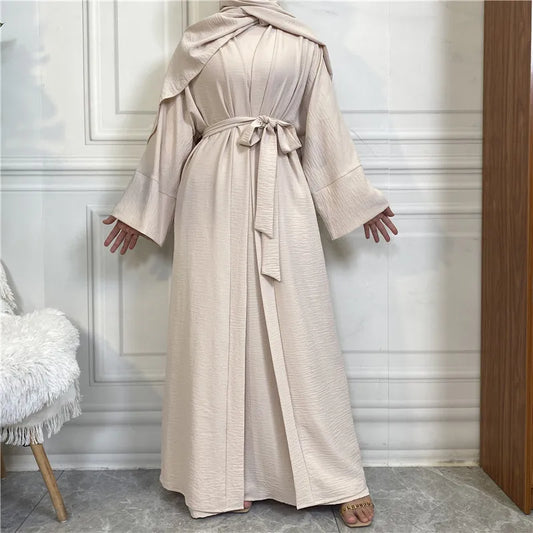 Stylish Islamic Abaya Dress Set – African Kaftan Inspired | Modest Muslim Women’s Wear